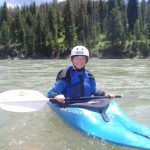 Kari on the water Kari Moe on the water