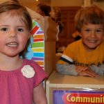 Soph and Tory together at preschool (via Sam) Soph and Tory together at preschool (via Sam)