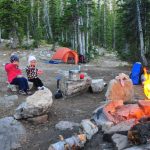 Chowin' in the Uintas - Ruth Lake campfire meal.