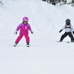 Tory and Ana tearin' it up down High Meadow.