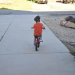 Keep pedaling kid!