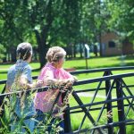 With aunt Muriel in Wadena Minnesota
