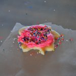 Someone sneaked a bite!