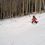 Early season skiing