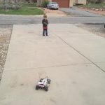 Tory takes the Frog out for a spin.