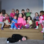 The birthday crew