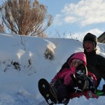 Brad and Aspen go tandem