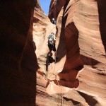 Joel Marsh on rope.