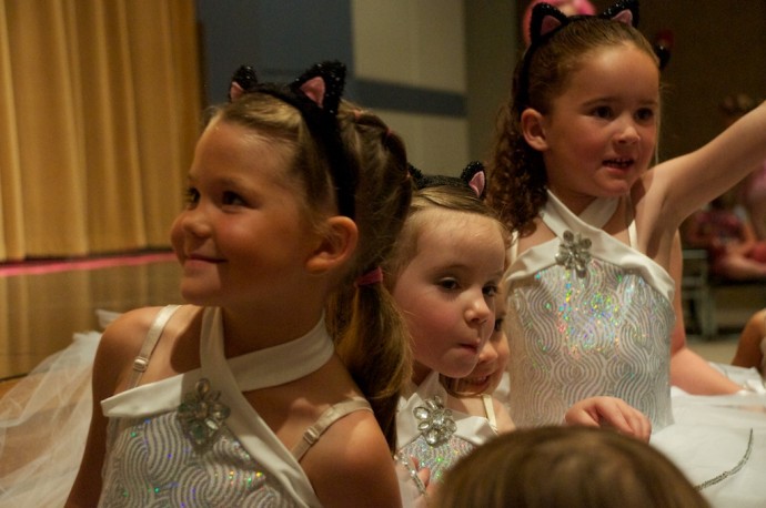 Tegan's dance recital